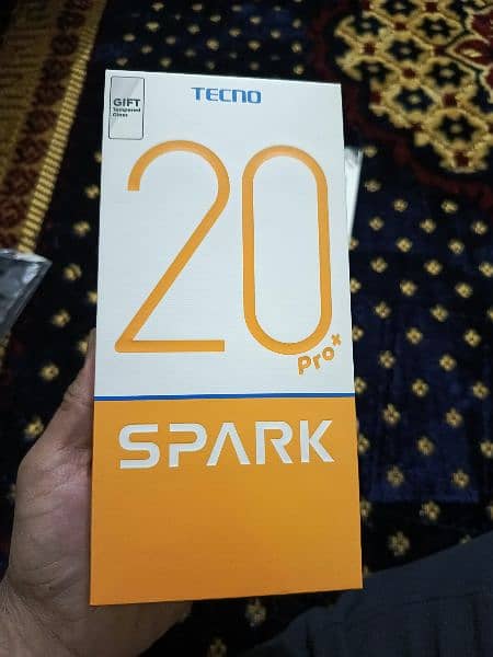 Tecno spark 20 pro+ 3D carved edge 16/256 GB new 11 month warranty 5