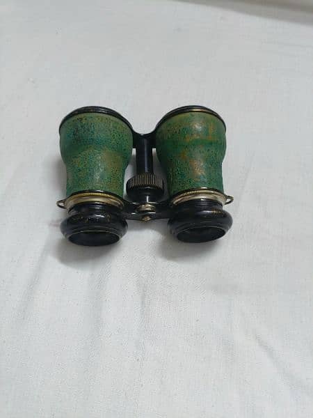 Antique Binocular Brass pocket size 2