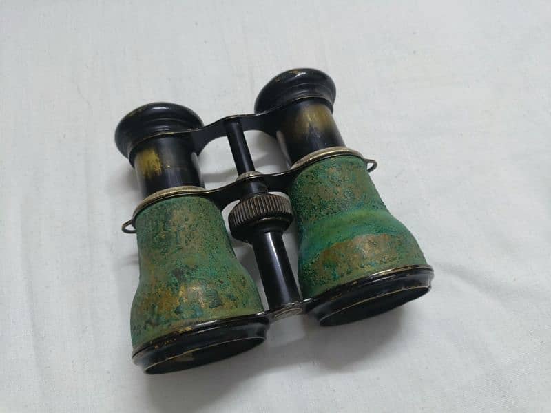 Antique Binocular Brass pocket size 4