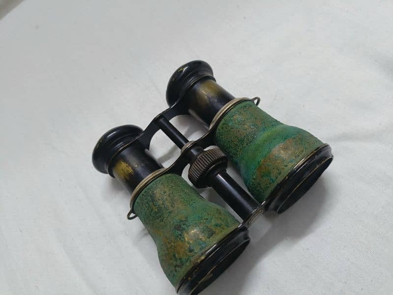 Antique Binocular Brass pocket size 5