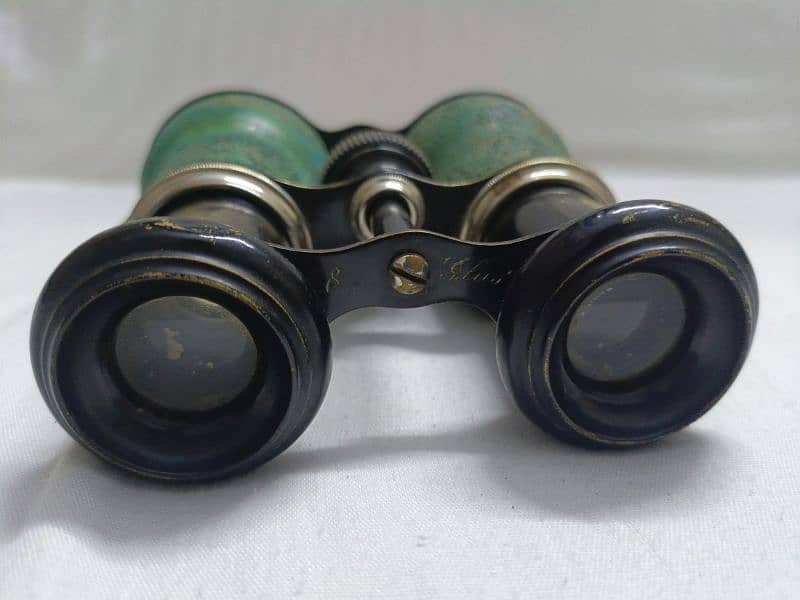 Antique Binocular Brass pocket size 8