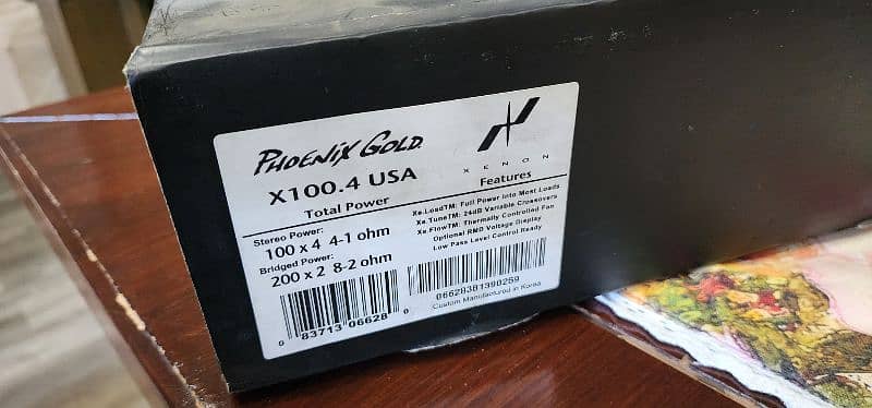 Amplifier Car Phoenix Gold Xenon 100.4 4