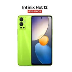 Infinix hot 12 6/18 10/9 condition only mobile exchange possible