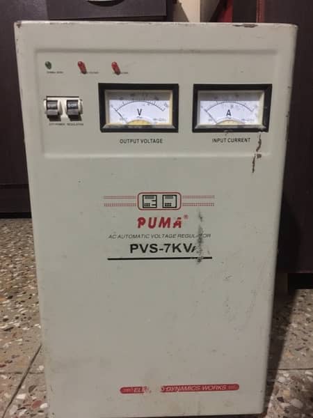 puma voltage regulator 7kva 0