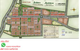 Saima Arabian Ranches120 yard Plots on Easy Instalment Plan,