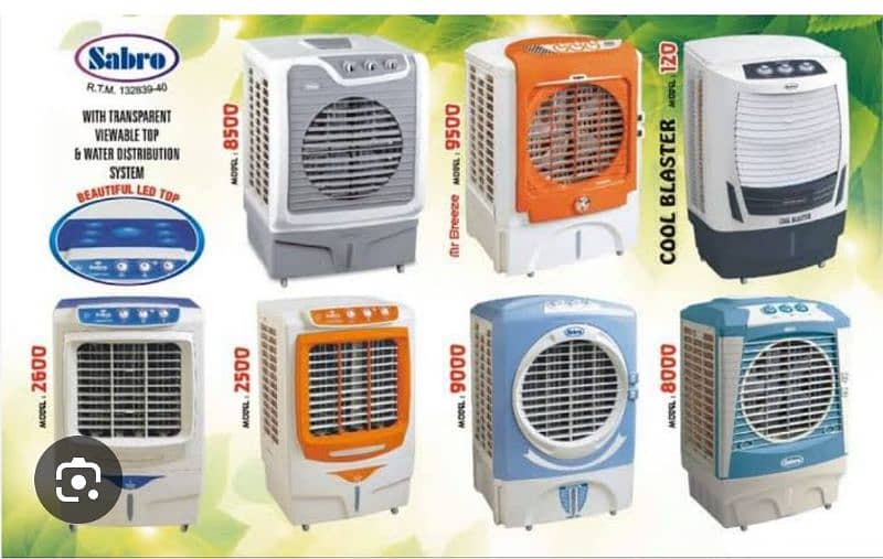 electric Air water cooler/ room cooler/ cooper fitting Air cooler 2