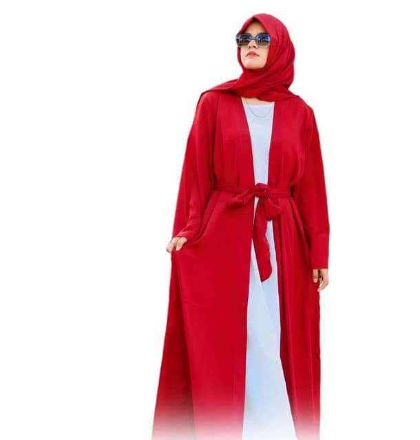 women's stiched grip abaya 6