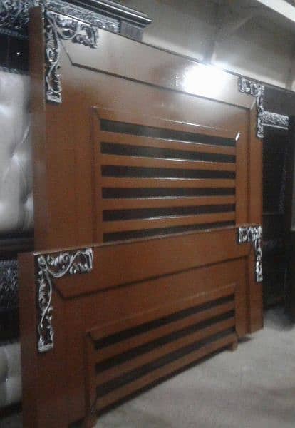 bed / double bed / king size bed  / poshish bed / bed set / single bed 8