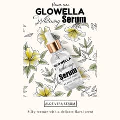 Glowella Skin Whitening Serum Pure AloeVera Organic for Sale Serum