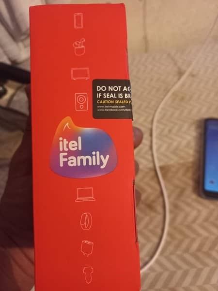 itel A26 only box open 1