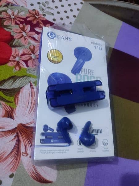 Dany 110 gaming Earbuds Blue colour 5