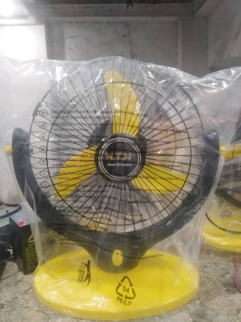 12V TABLE FAN WITH 100% COPPOR MOTOR (03024091975) 8