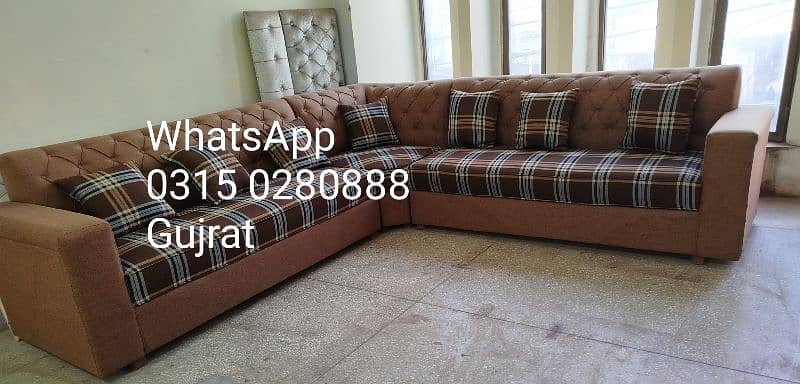 L-shaped corner sofa 7 seats for sale in Gujrat sofa in Gujrat 0