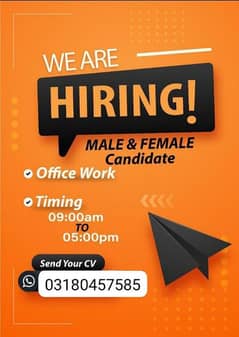 Male and Female are both can apply