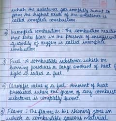 handwriting assignment  work