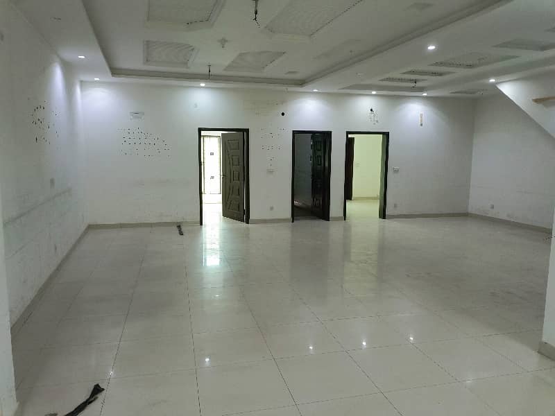 10,Marla Beautiful Ground Floor Hall+2, Rooms Available for office use in johar Town near Emporium mall 0