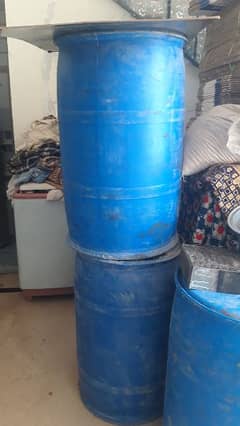 200 litre drum for water tank