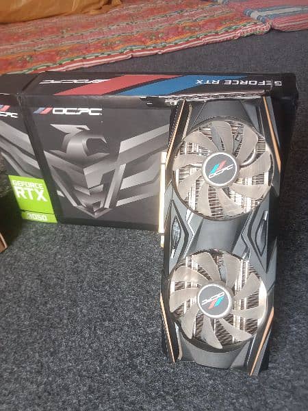 RTX 3050 8GB (With Box) For 1080→100+ FPS GAMING 14