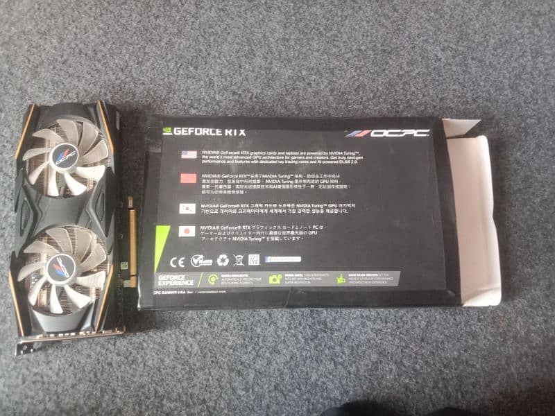 RTX 3050 8GB (With Box) For 1080→100+ FPS GAMING 15