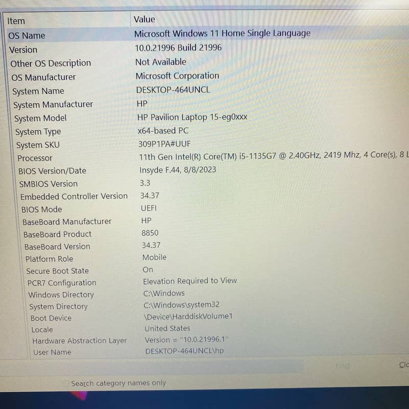 laptop | HP Pavilion 15-eg0xxx | hp laptop | core i5 | 11th generation 7