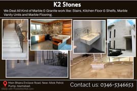 Granite and Marble /Stairs /flooring /kitchen top /travertine/vanities 0