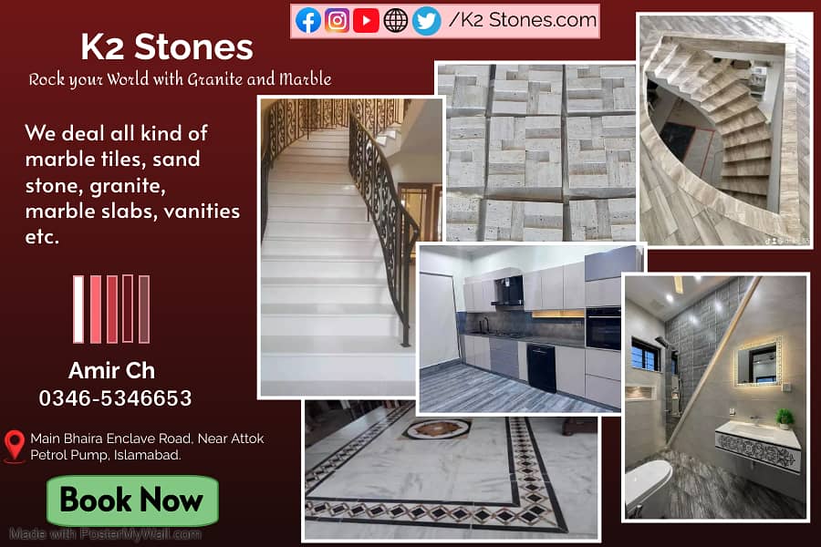 Granite and Marble /Stairs /flooring /kitchen top /travertine/vanities 1