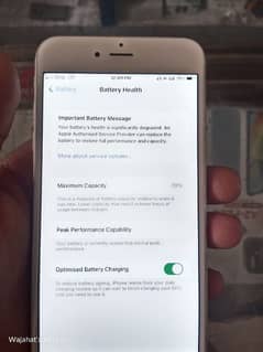 iPhone 6s plus pta approved 64gb all working 70% battery health