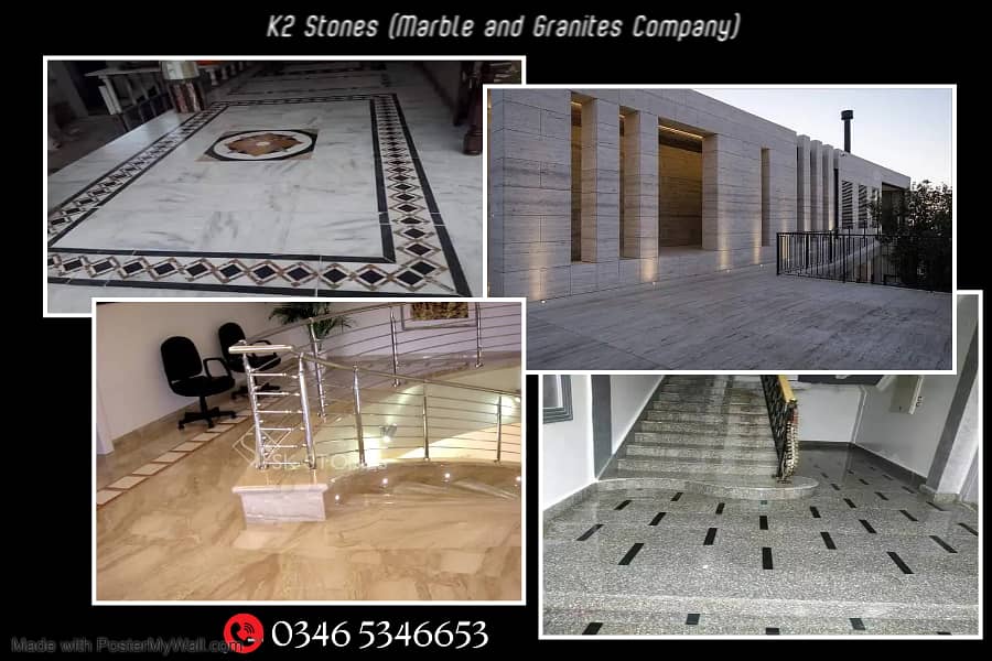 Granite and Marble /Stairs /flooring /kitchen top /travertine/vanities 4