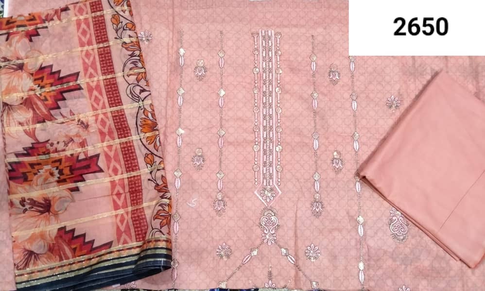 ladies unstitch suit Clothes Gul Ahmed Bin Saeed Whatsapp 03037770296 9
