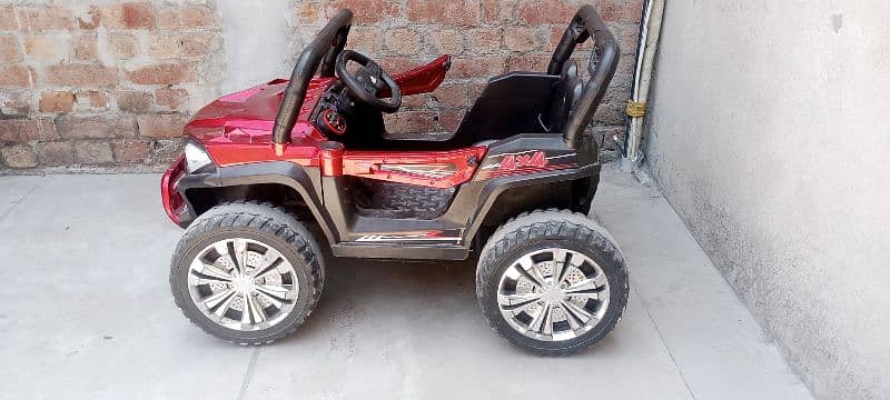 two baby carry double motor. with raber wheel and remote control 1