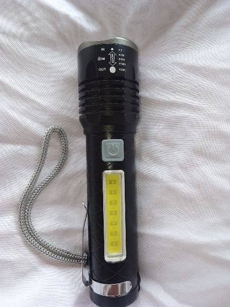 BOBITE BX-P20 Torch Light With Powerbank 0