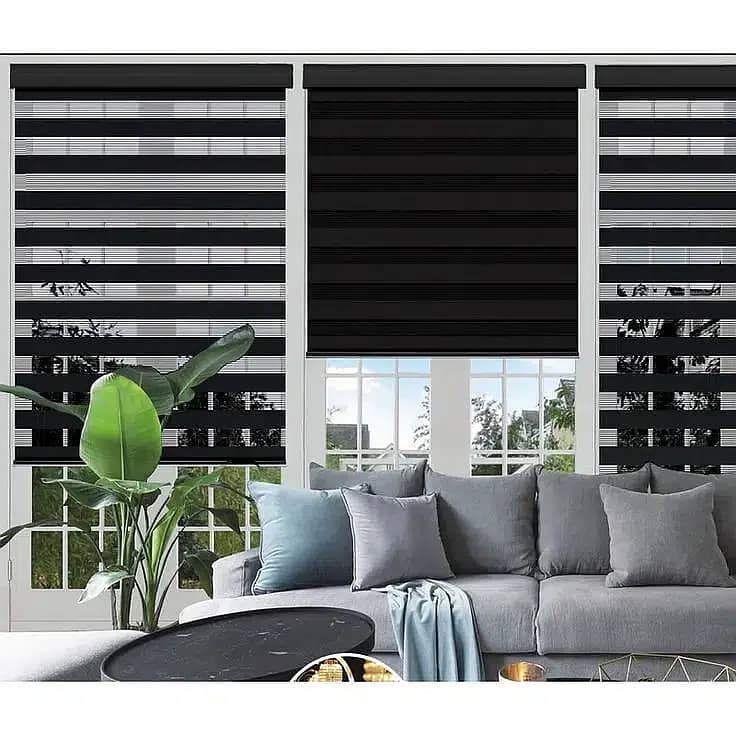 window blinds, Roller Blinds/curtains Heat Blocker for Homes & offices 17
