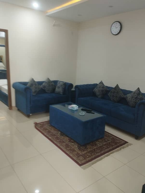 Top Class Location Of Bahria Town 1 Bed Apartment For Rent 0