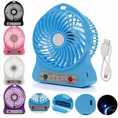 Rechargeable mini fan for kids