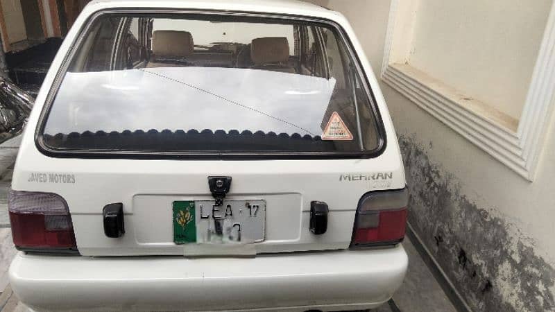 Mehran VXR 2017 model in very good and genuine condition 5