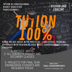 TUTION FOR ALL CLASSES - CONCEPTUAL EDUCATION