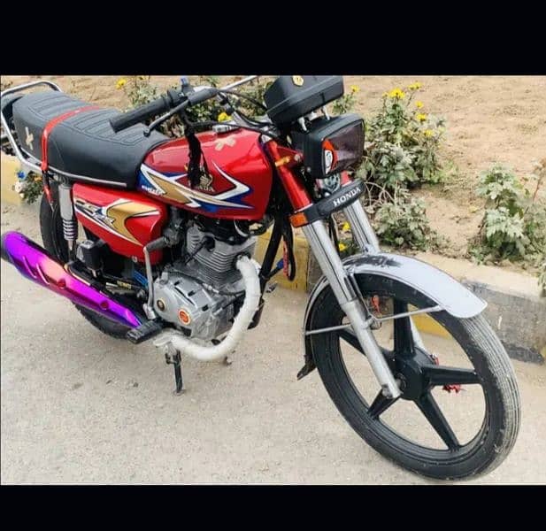 honda 125 with good condition 3