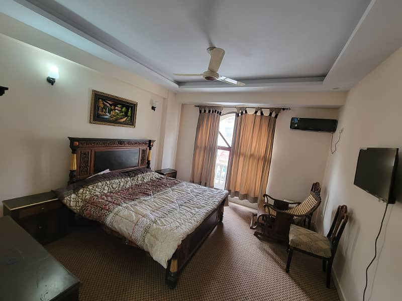 Fully Furnished Flat Two-bed Available For Rent In Bahria Town Phase-2, 0