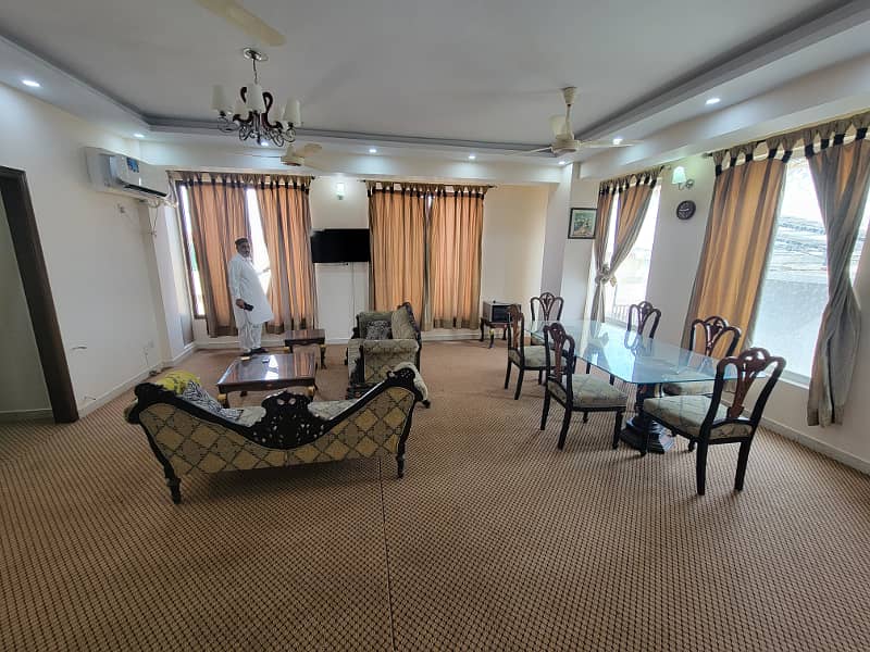 Fully Furnished Flat Two-bed Available For Rent In Bahria Town Phase-2, 1