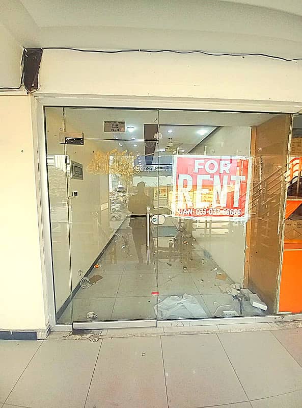Brand New 500 sqft shop available for rent in prime location of Soan Garden. 4
