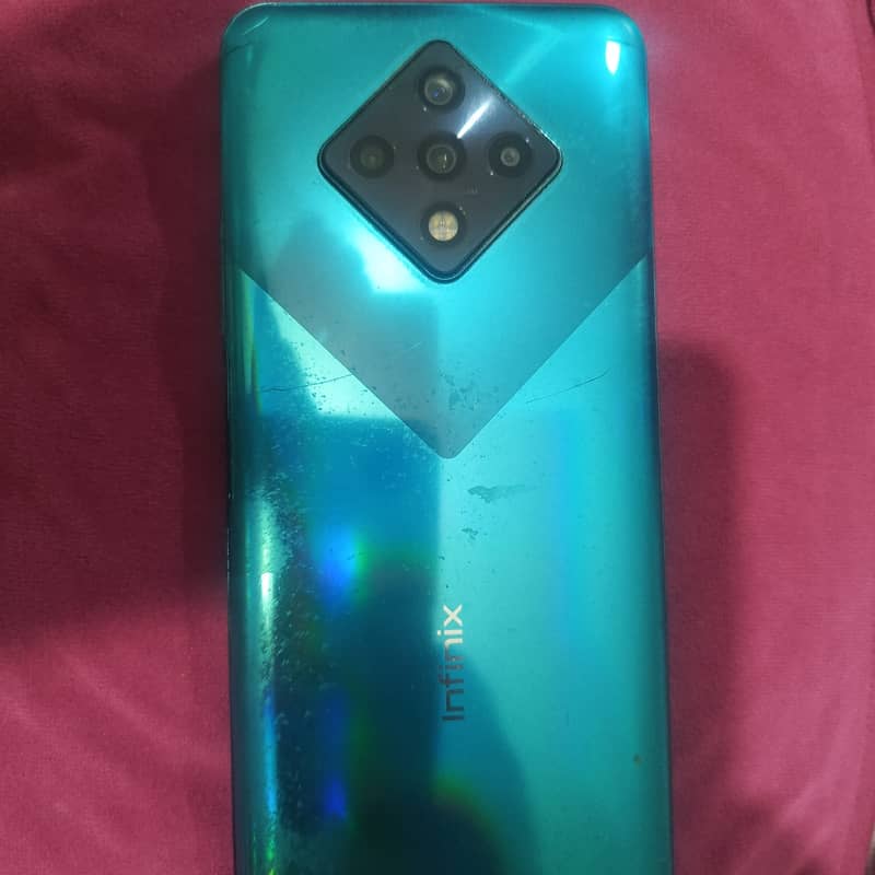 Infinix zero 8 + 128Gb 64Mp Back Cam and 48Mp Front Cam with Box 2