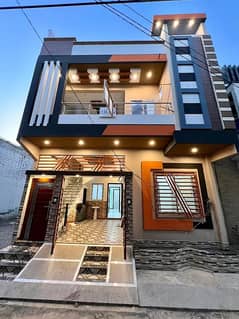 ( Most Reasonable Chance Deal) Brand New West Open 120 Sq Yards Double Storey House In Reasonable Rates 0