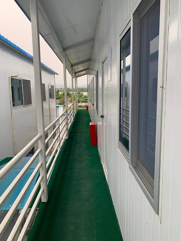 prefab double story building marketing container office portable cabin 8