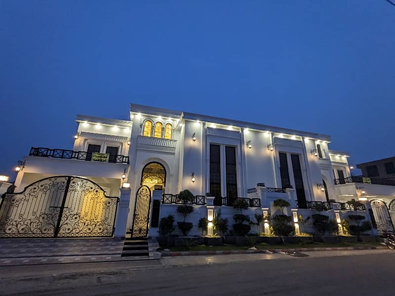 11 Marla Brand New Luxury Palace Villa White House Latest Spanish Stylish Decent Look Available For Sale In Johar Town Lahore 5