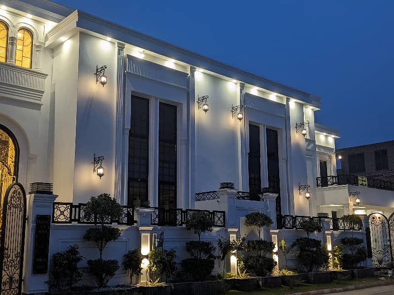 11 Marla Brand New Luxury Palace Villa White House Latest Spanish Stylish Decent Look Available For Sale In Johar Town Lahore 6