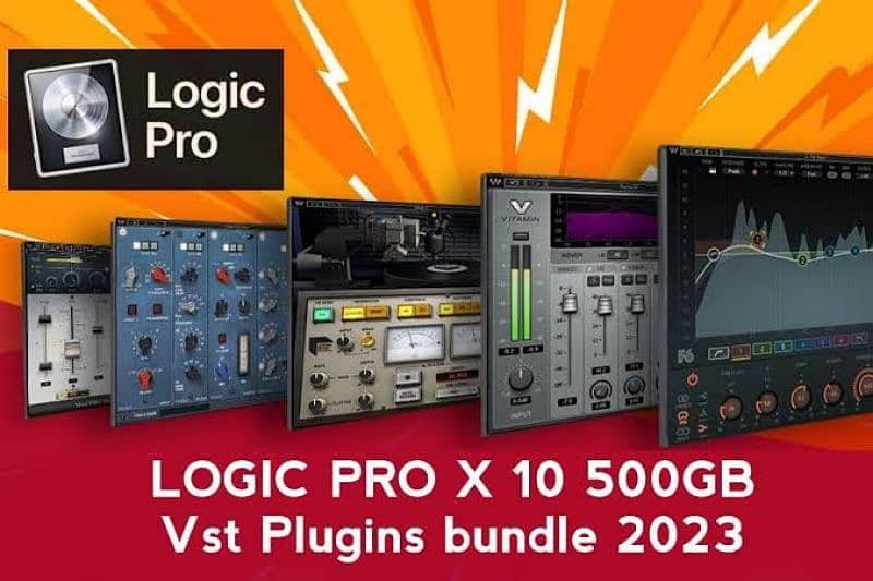 Logic Pro X Vst Plugins Bundle Studio package 500GB 1