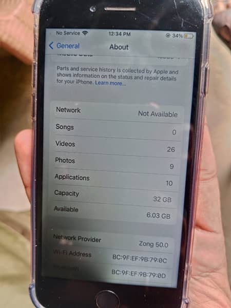 iPhone 7 non ptA 32gb front camera not work 2