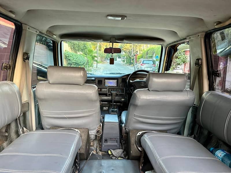 Toyota Land Cruiser Model (1986) Automatic Beige 9