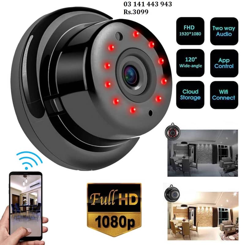 Wifi Mini Security Camera 1080p Full Hd Camera 3
