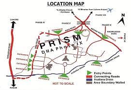 Ready for Possession 1 kanal plot in DHA Phase 9 Prism 1